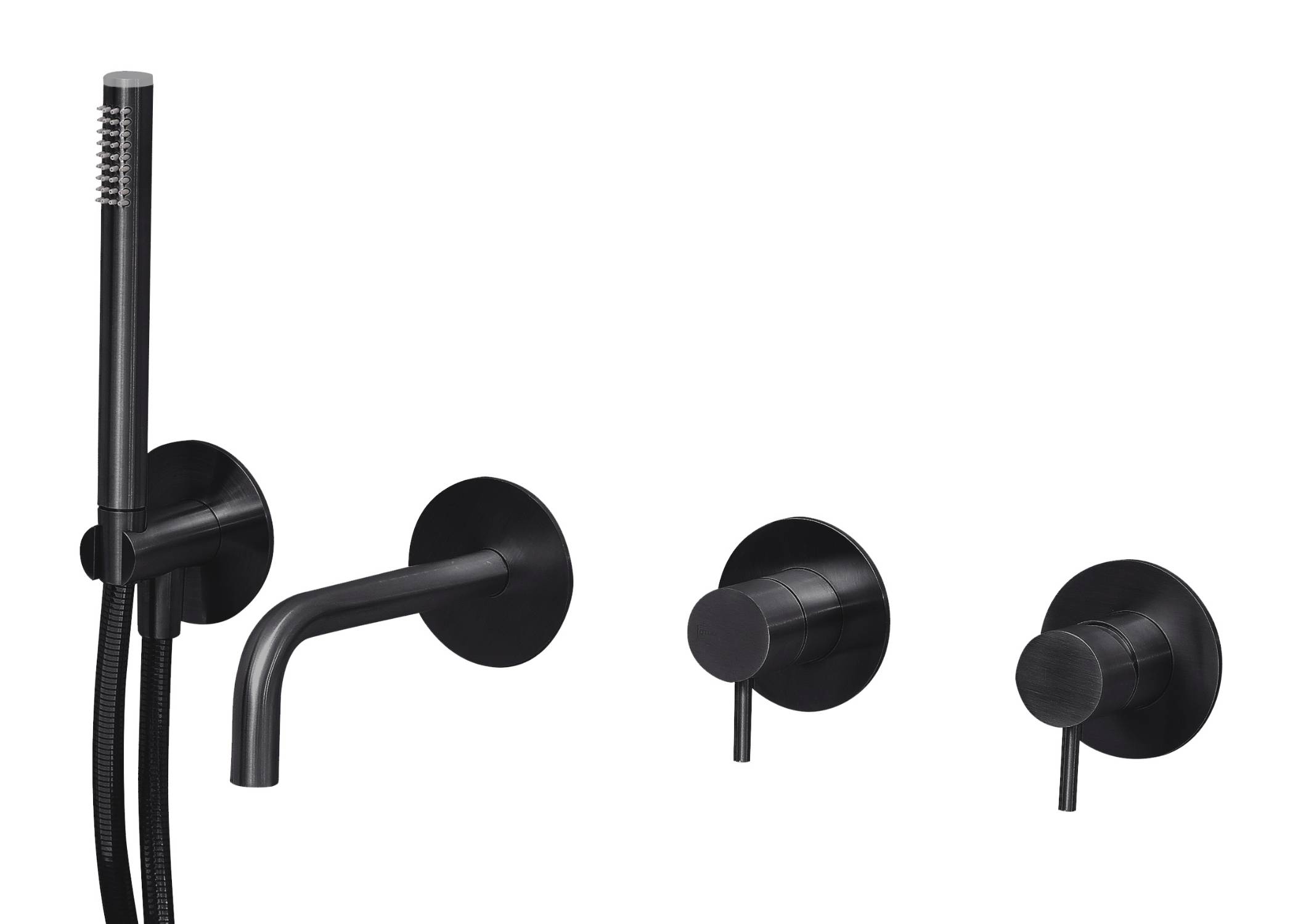 Qtoo collection: Two-way bathtub set w/o thermostat