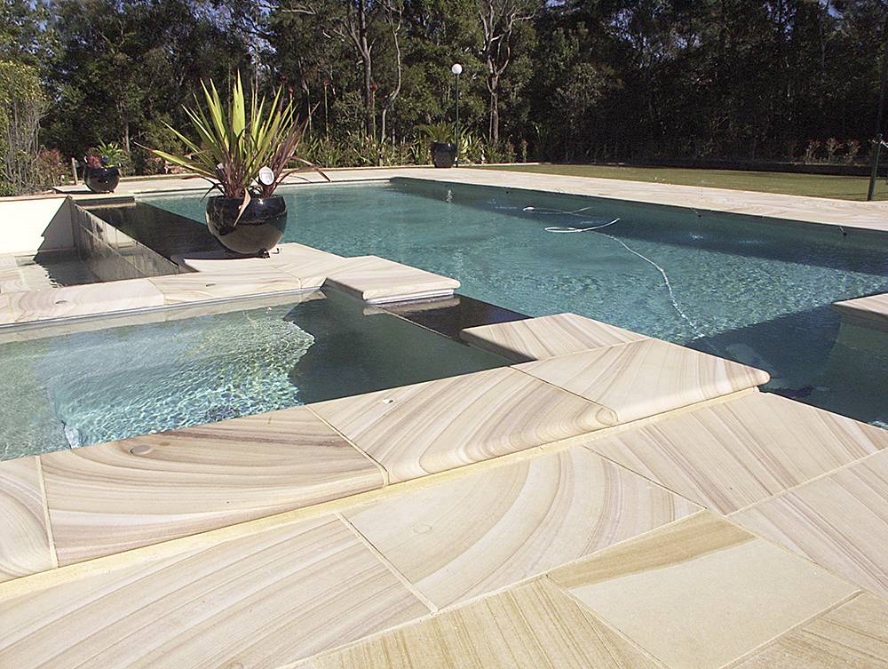 Sandstone Pool Coping