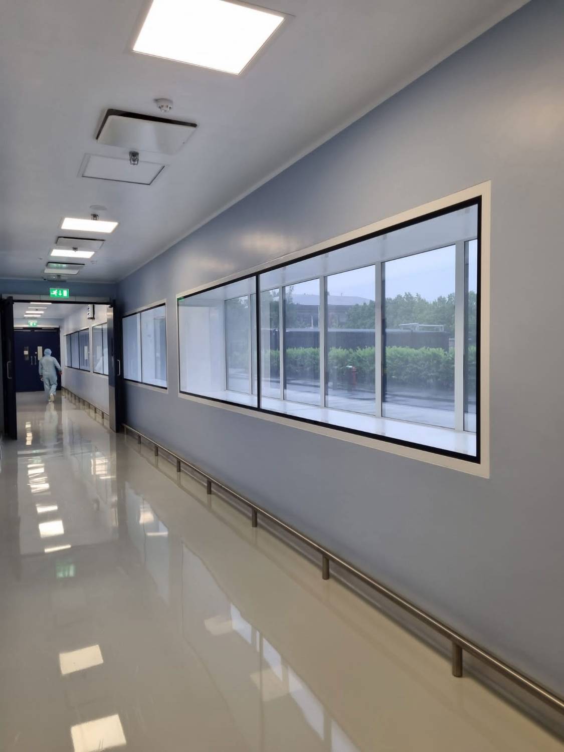 Internal GRP Cleanroom Windows