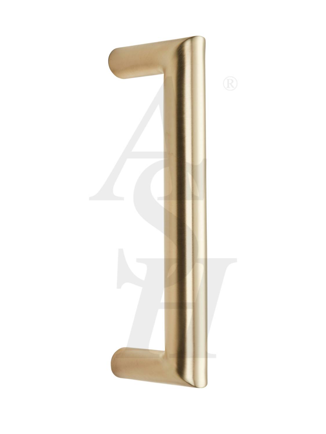 Pull Handle Straight D with Mitres ASH106  - Pull Handle