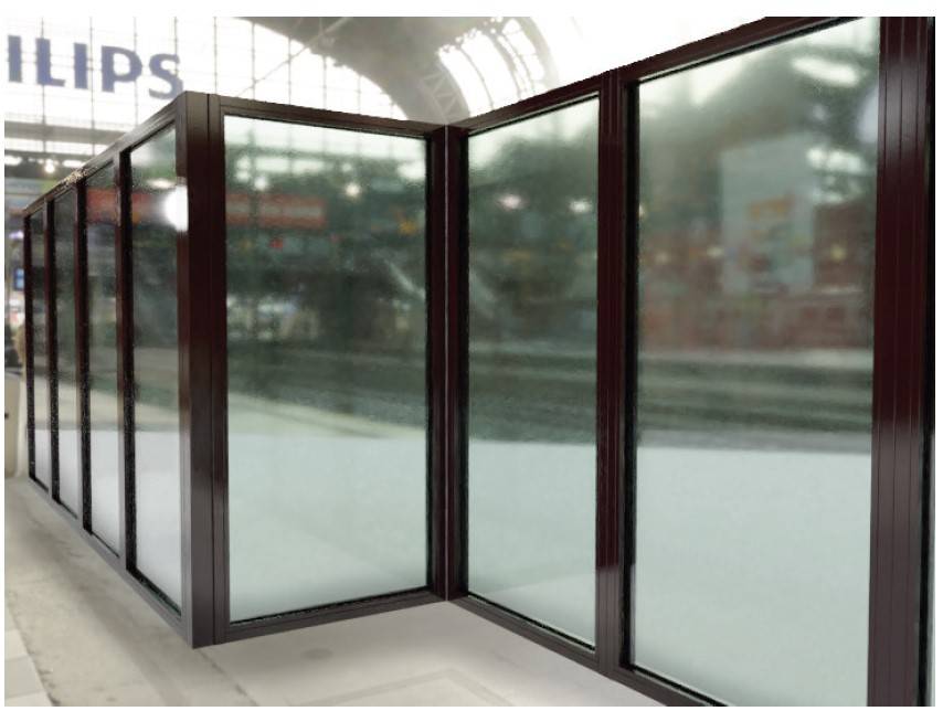 Clear Secure Screen - Modular Glazing