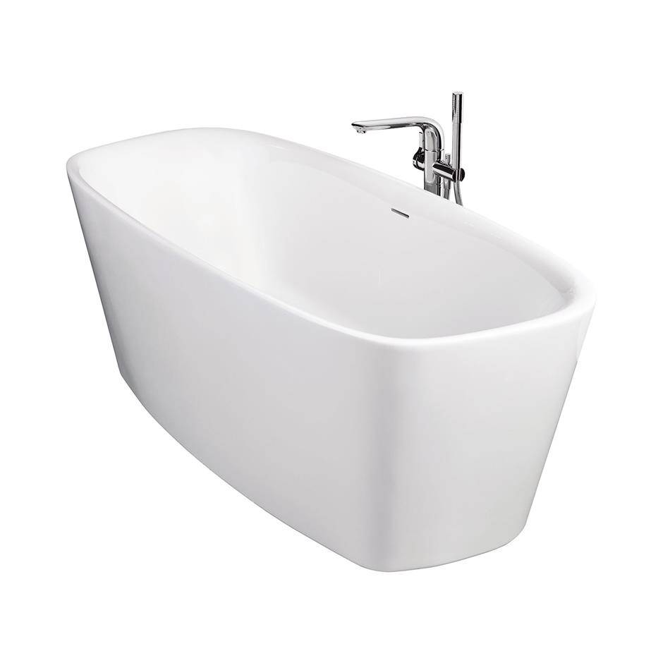 Dea 170x75 cm Freestanding Double-Ended Bath