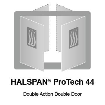 HALSPAN® ProTech 44m Interior Grade Door Blanks - Double Acting Double Doors