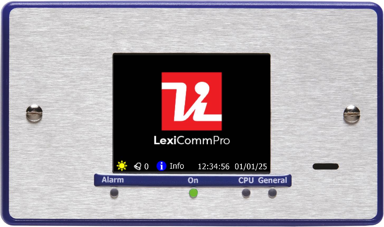 Lexicomm EVCS Network Touchscreen Assist Call Repeater - Emergency voice communication system