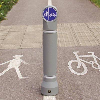 Mini-Ensign™ Bollard - Plastic Bollard