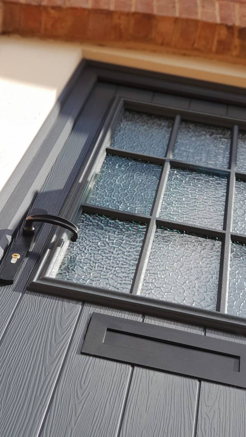 Black Antique Lever Door Handle on Backplate -  DURATIQUE™ CO7200C | Coastal Group