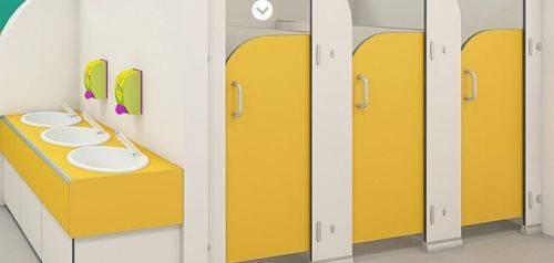 Sydney CGL® Durable Infant Toilet Cubicles