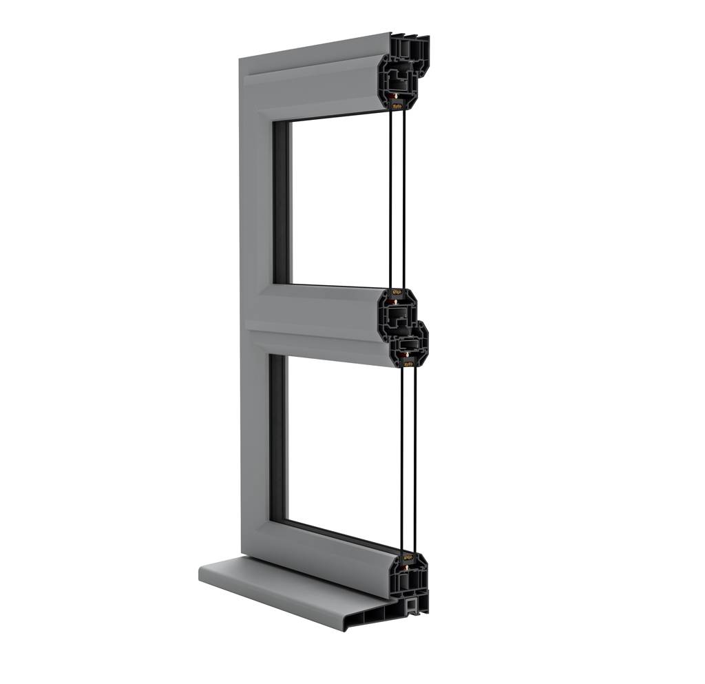 Profile 22 PVC-u Chamfered Casement Window - PVC-u Window System