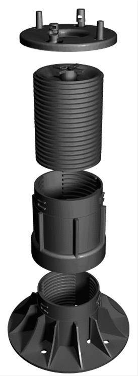 Self Levelling Adjustable Decking Pedestal - RDA