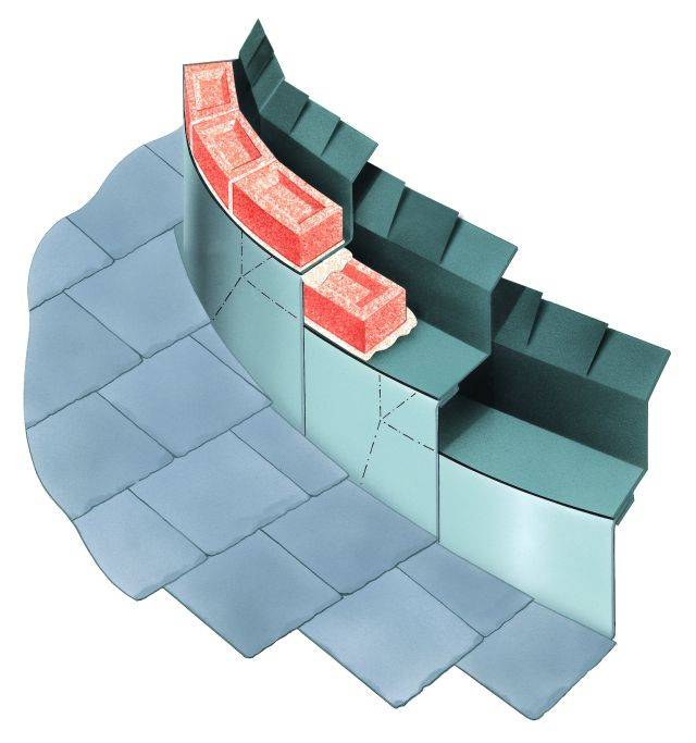 Curved Cavitray On Plan