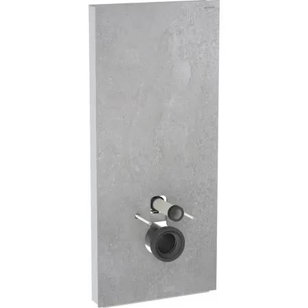 Geberit Monolith Plus sanitary module for wall-hung WC, 114 cm, front cladding made of stoneware