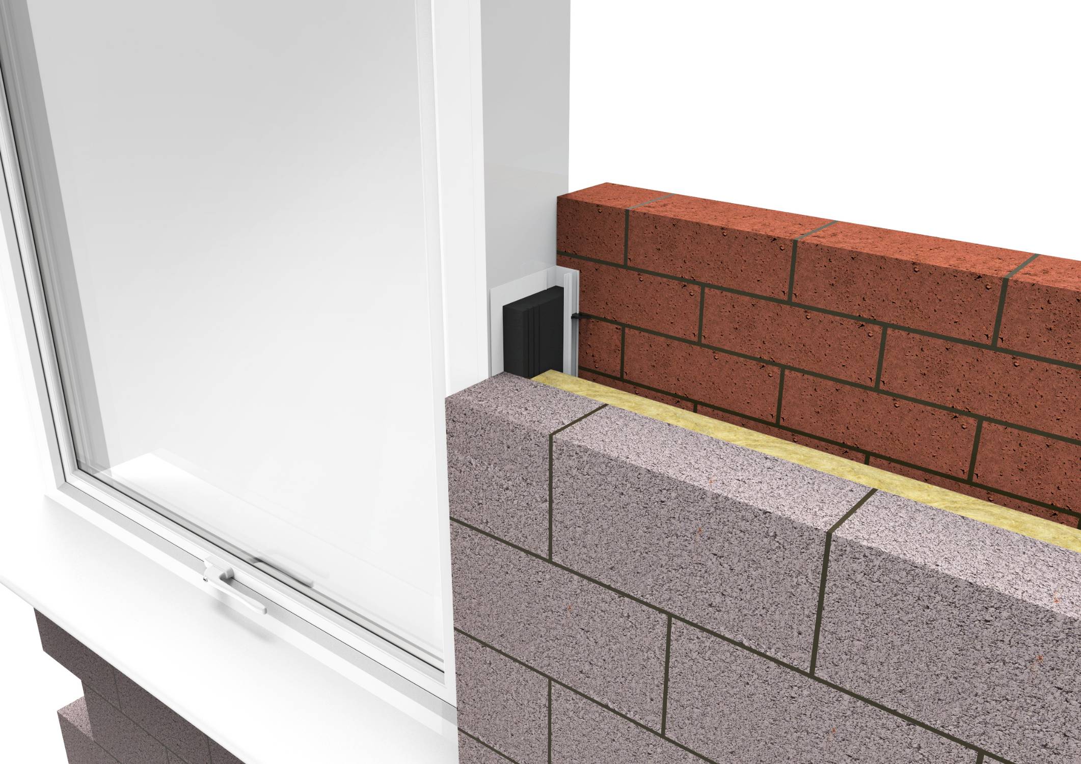 Flexi-Closer - Thermal closer for window/ door reveals