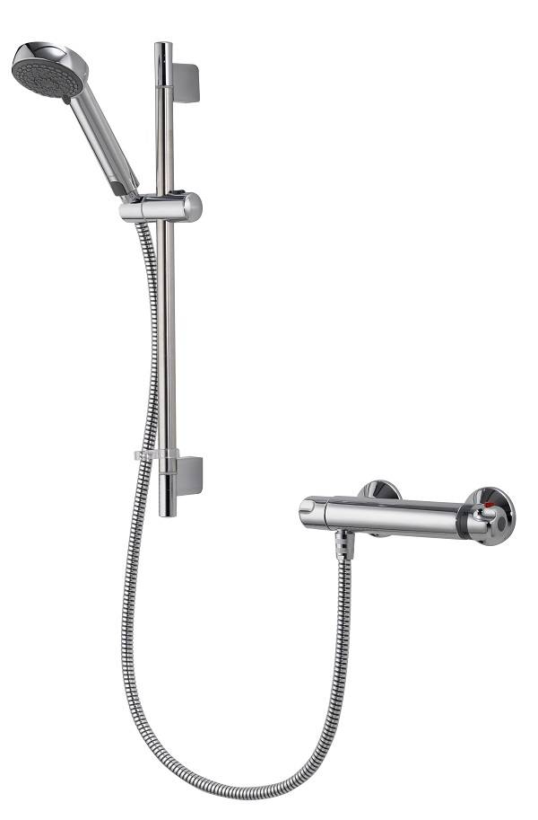 Midas™ 100- Exposed Bar Mixer Shower with Adjustable Head
