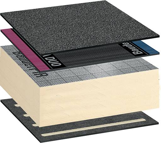 Bauder Total Warm Roof System - Self Adhered
