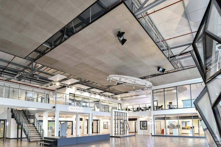 RAW concrete - Natural mineral - Suspended Ceiling Board System