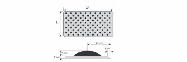 Rubber Stud Tactiles