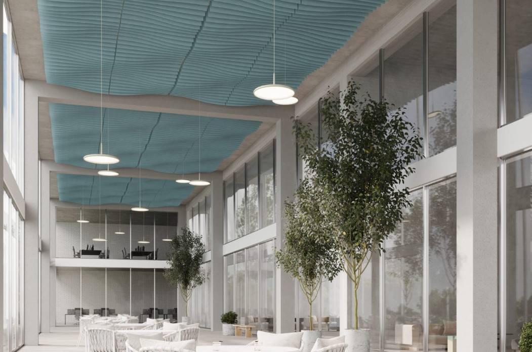 2D Ceiling Baffles - Acoustic Baffles