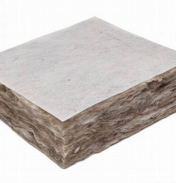 538 White Tissue Faced Rockwool Roll