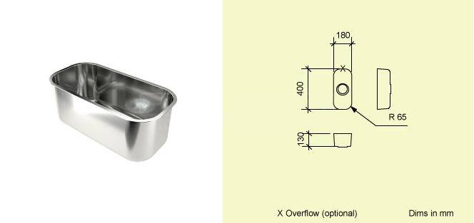 Sink Bowl LE18 - Single Stainless Steel Kitchen Sink