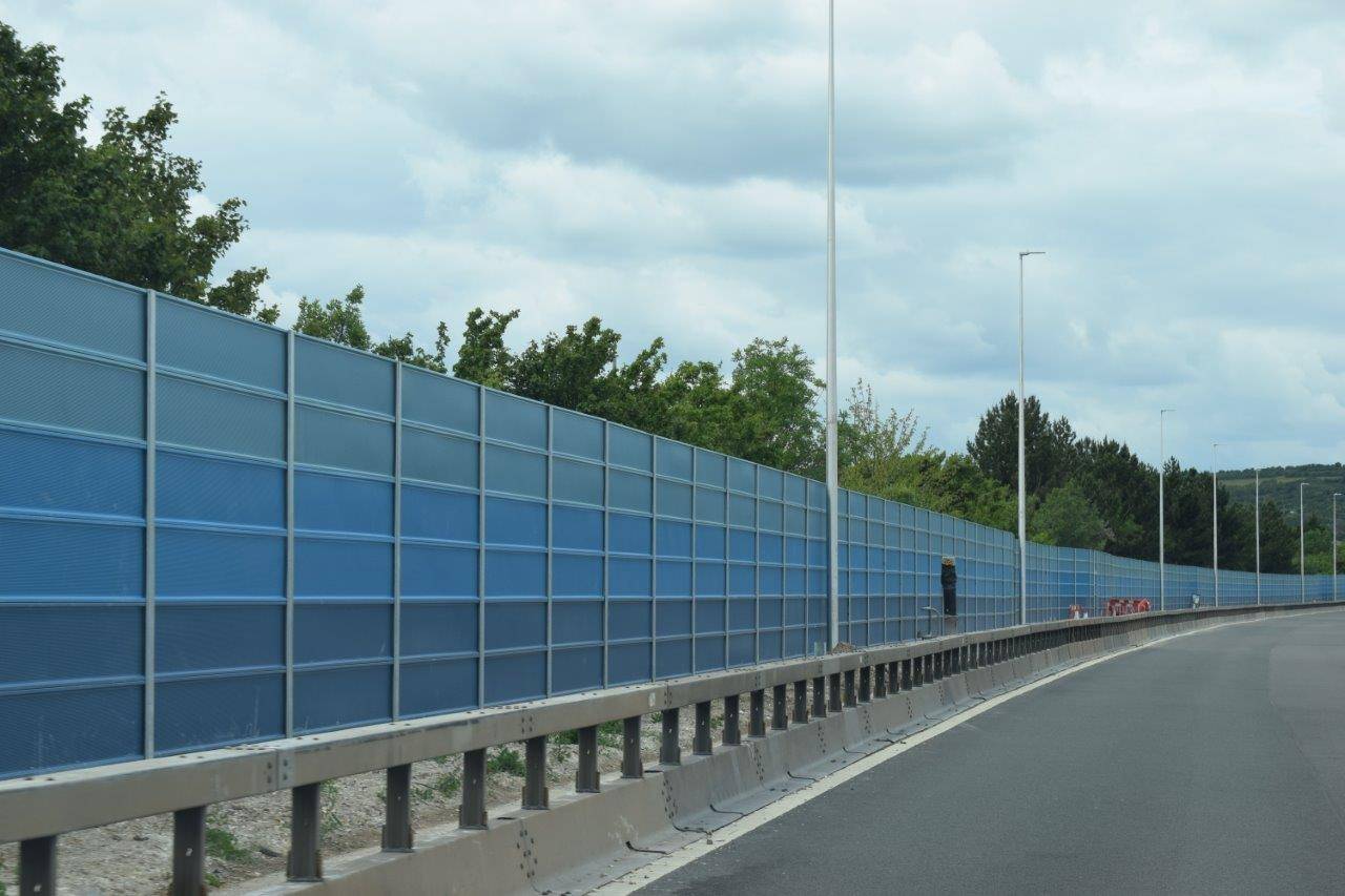 METASoundBlok Steel Acoustic Barrier - Metal Noise Barrier System