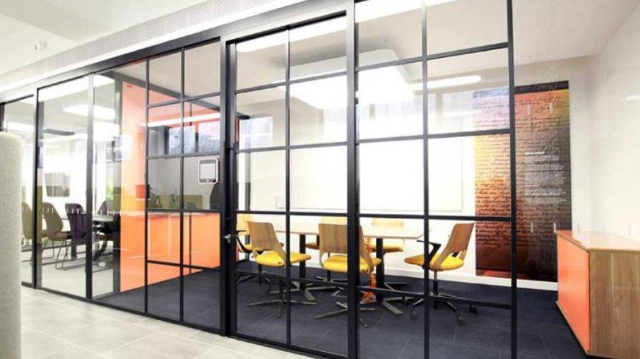 EclipseTec Sliding Acoustic Glass Door