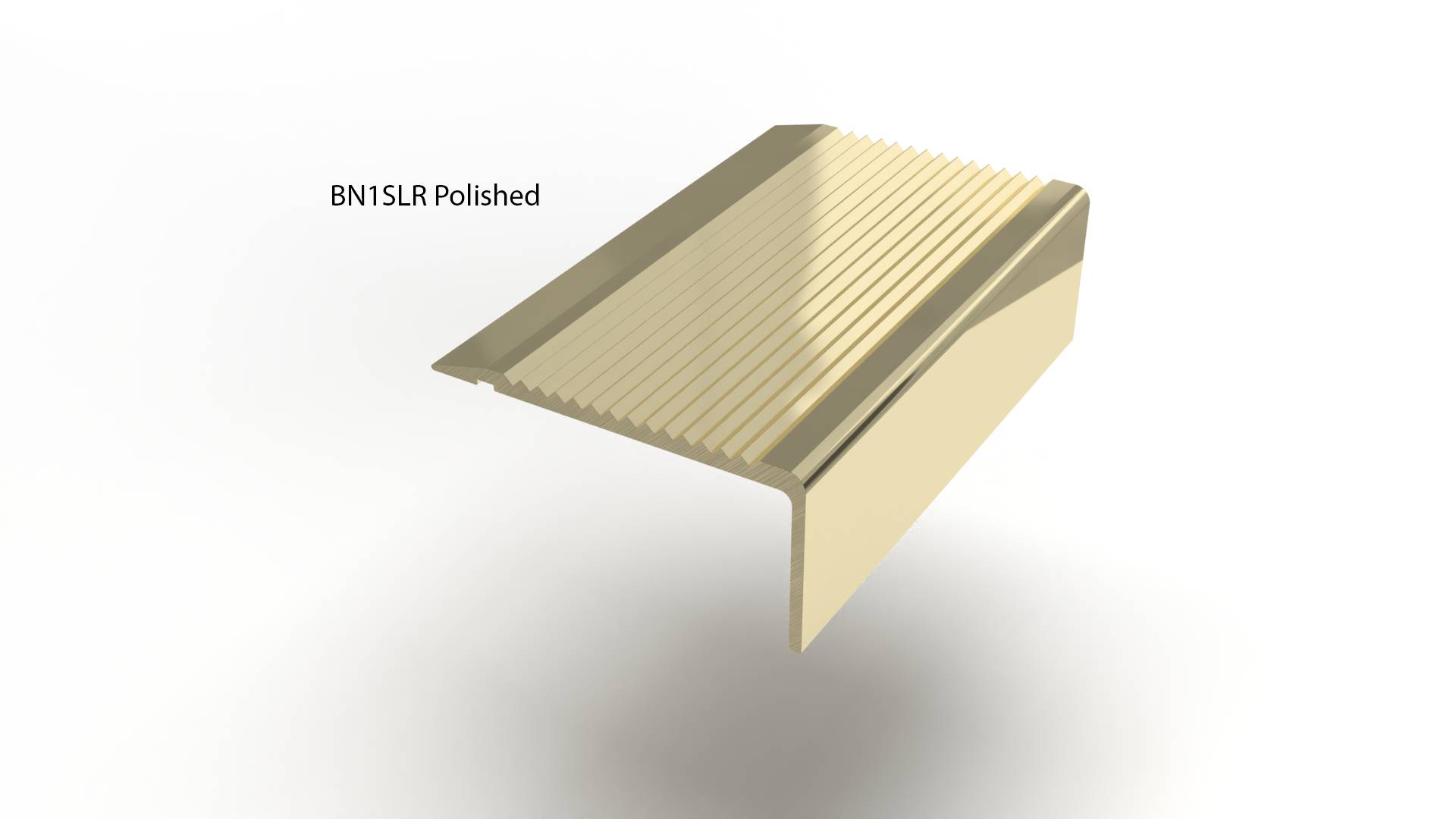 BN1SLR Brass Stair Nosings - Stair Nosings