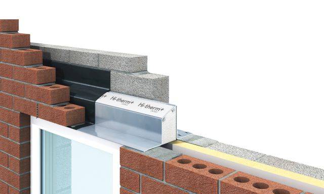 Cavity Wall - Hi-therm+ Steel/ Polymer Hybrid Lintel