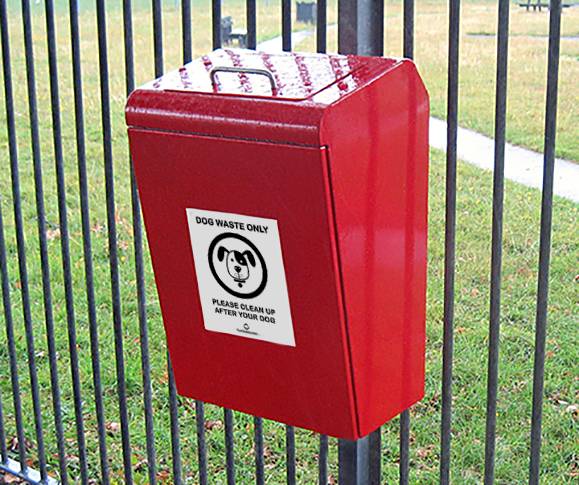 Lucky Dog Waste Bin