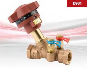 D931 Fixed Orifice Double Regulating Valve