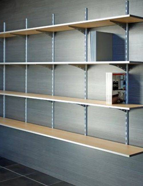 Adjustable Track Shelving