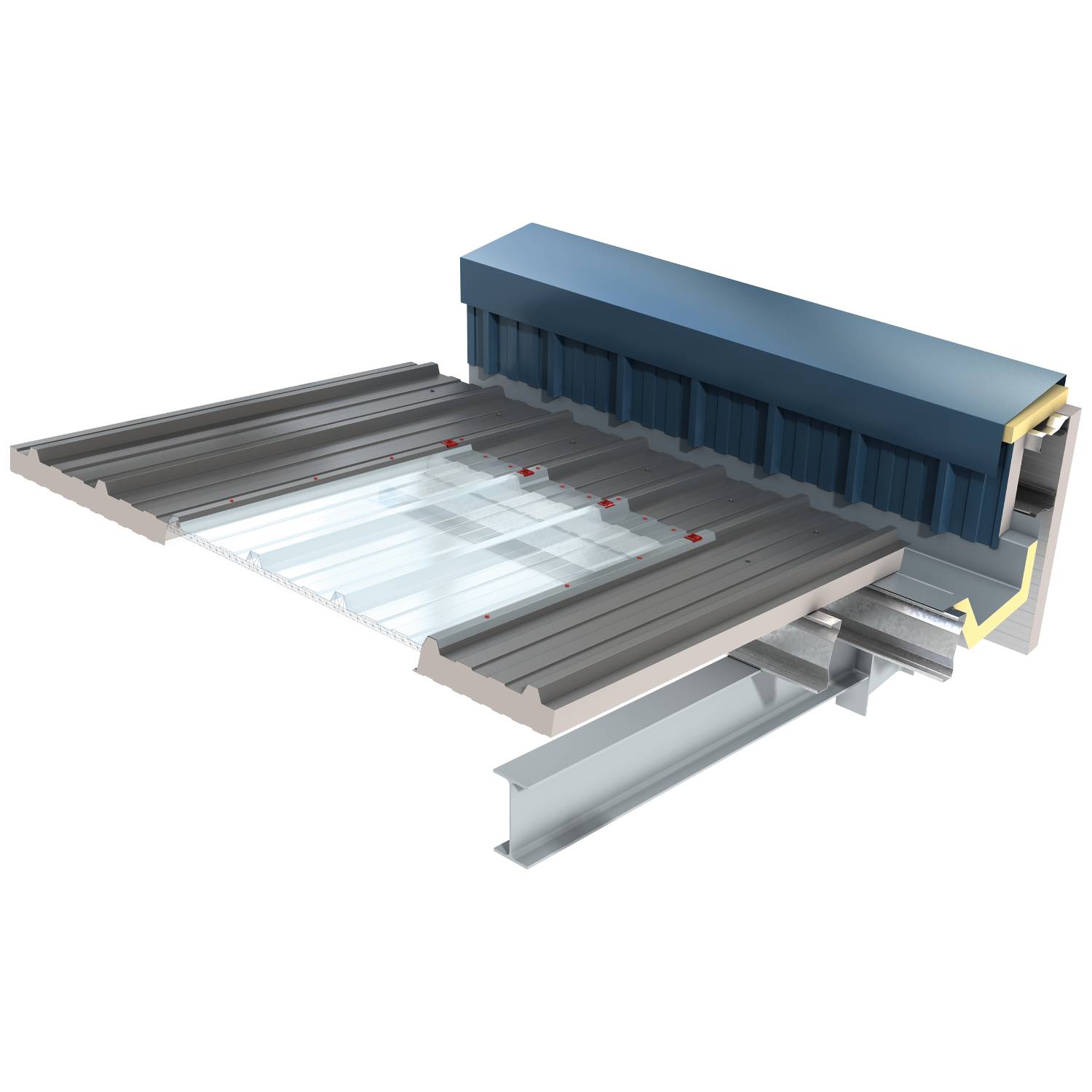 Day-Lite Trapezoidal FAS Rooflight (DLTR FAS)