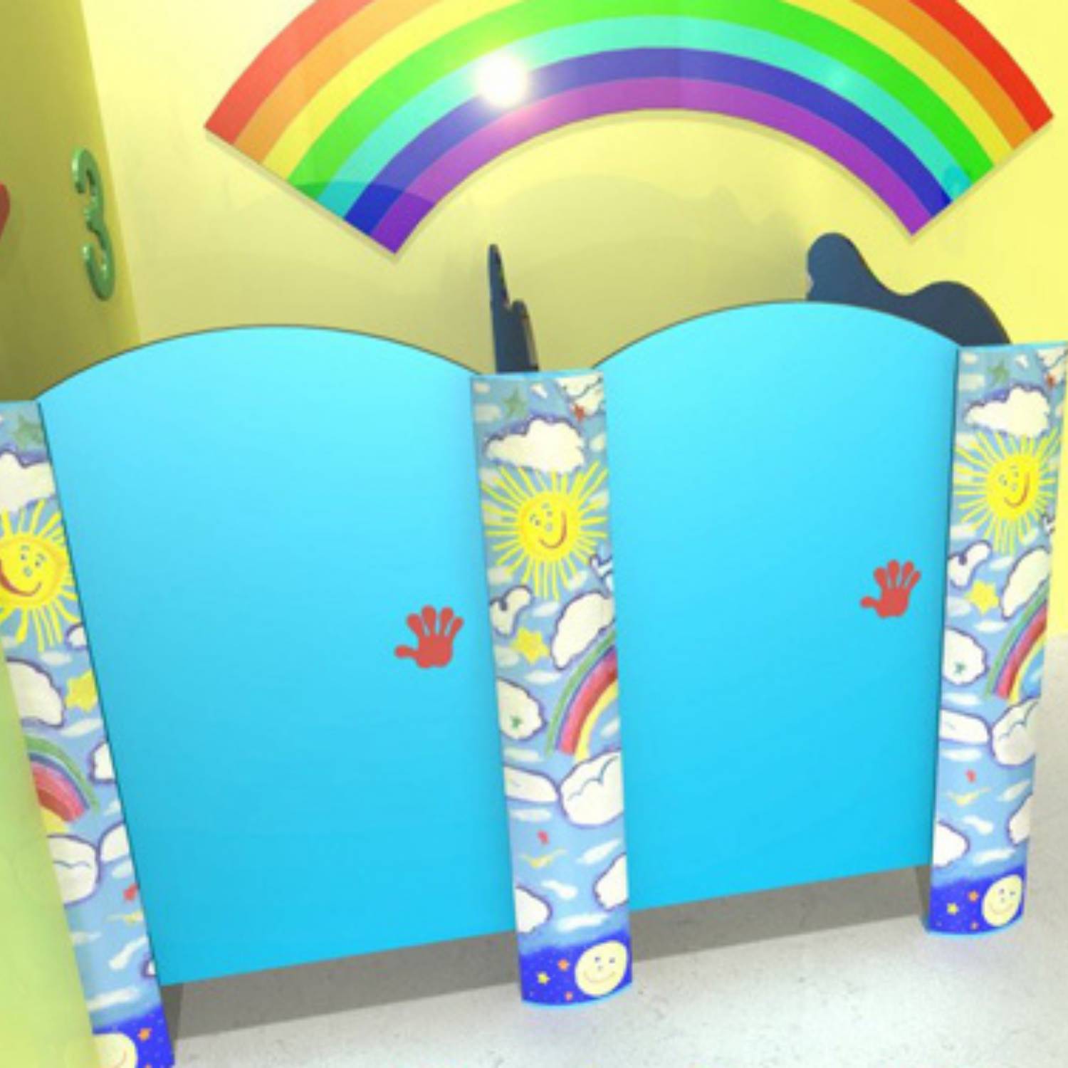 Little Ones Toilet Cubicles