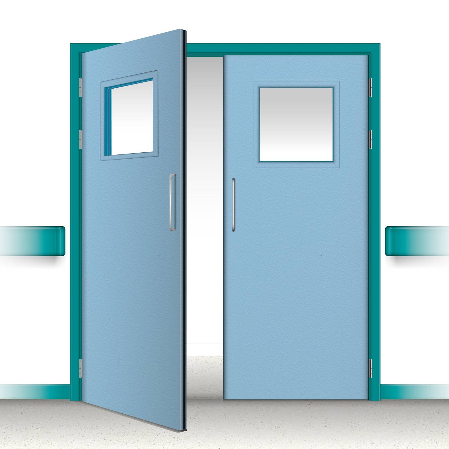 Postformed Double Doorset - Vision Panel 10