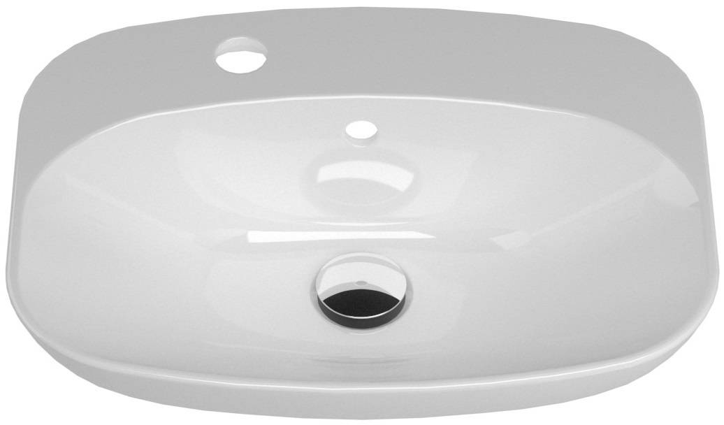 Corr Semi Recessed Cloakroom Washbasin - Washbasin