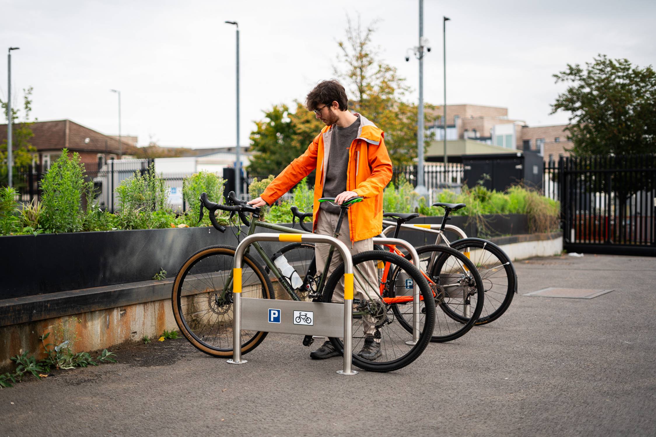 Stainless Steel Sheffield Stand - Bicycle stand