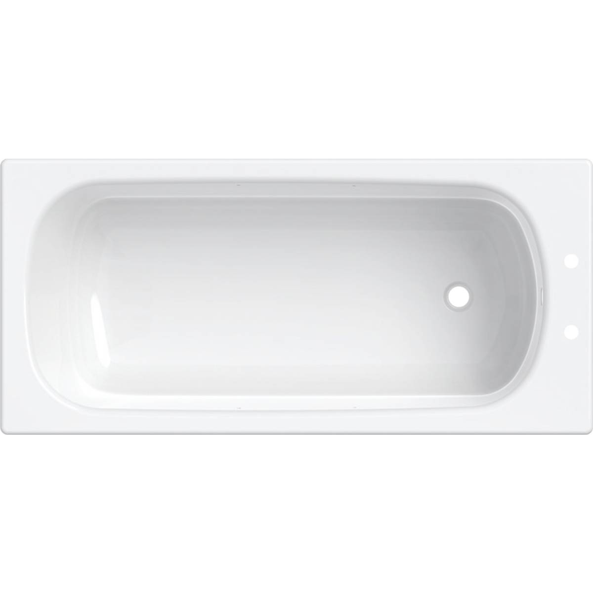 Twyford Celtic Rectangular Bathtub With Handles - Bathtub