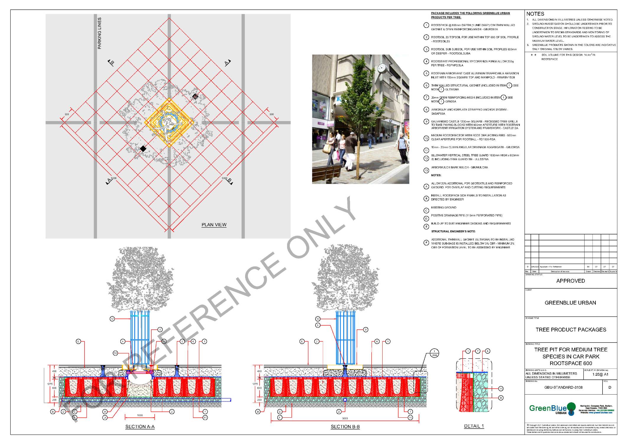 ArborSystem - Soil Cells & Structural Pavement Support