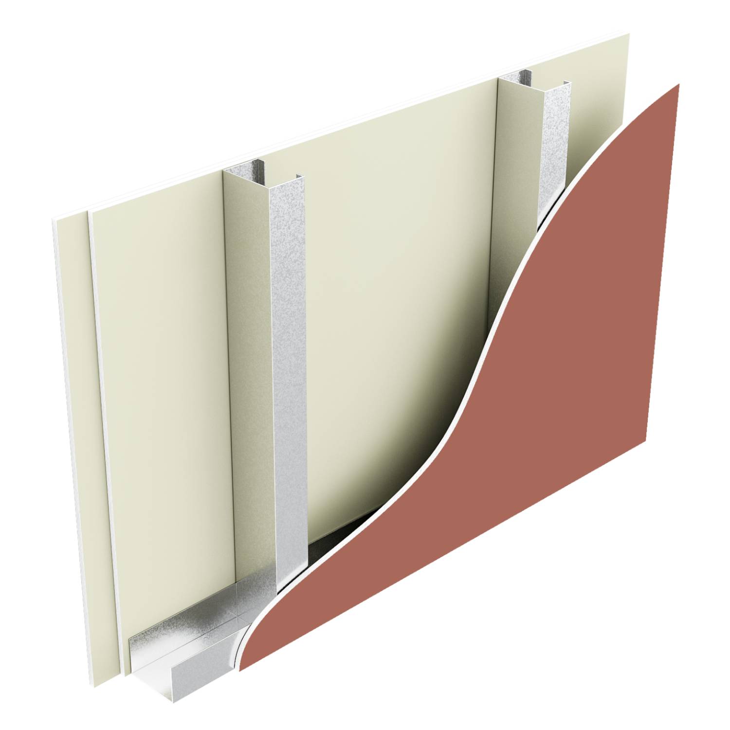 Metsec SFS Infill Wall with Windliner Sheathing Board, BG Internal Boards, Fire performance 90 min