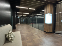 Lusso 55 Geometric - Relocatable Glass Partitions