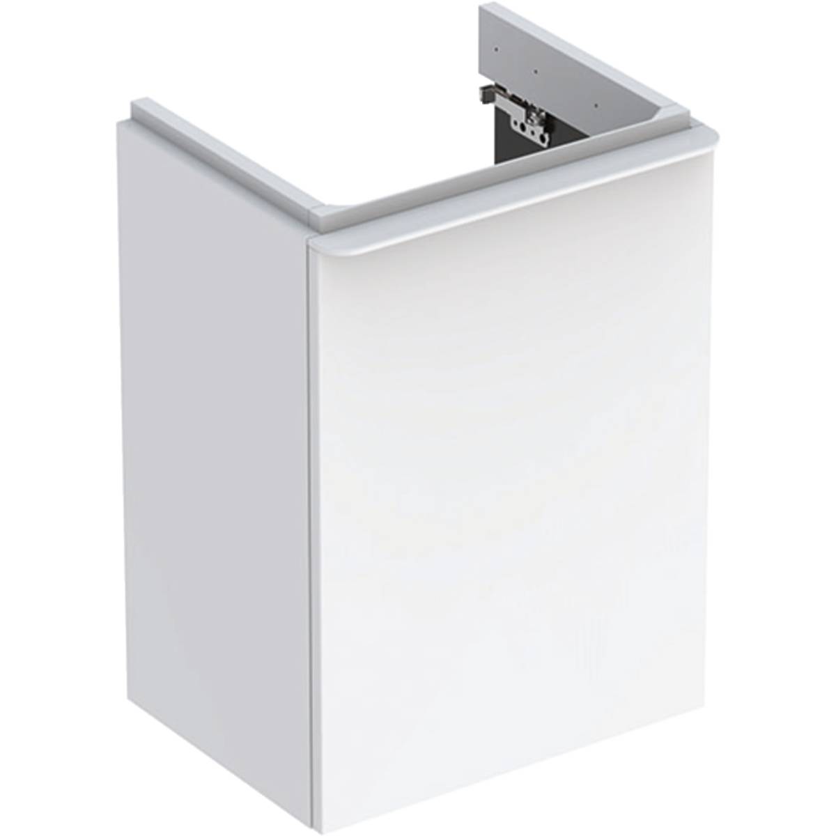 Geberit Smyle Square cabinet for handrinse basin, with one door - Bathroom Cabinet