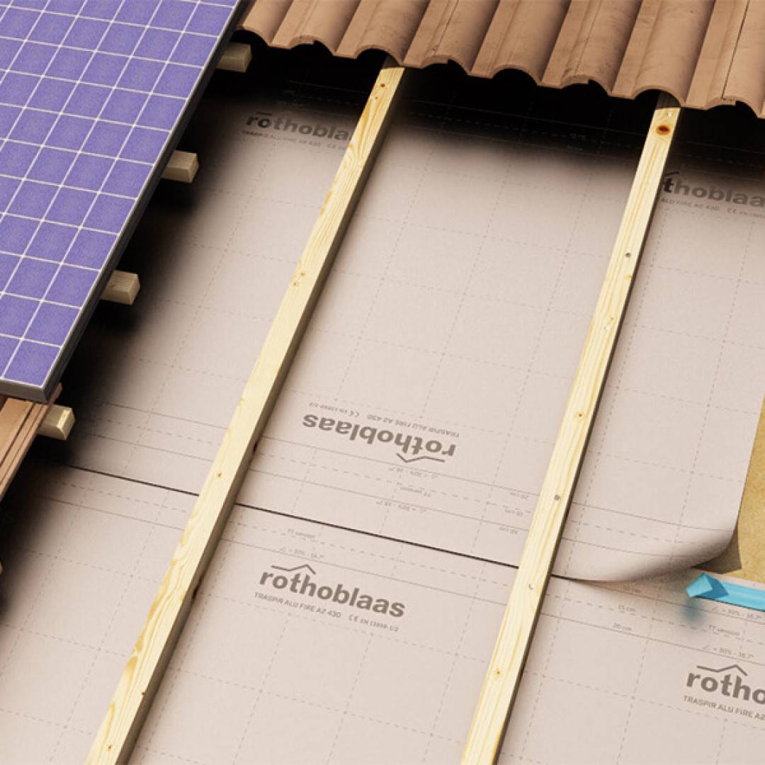 Traspir Alu Fire A2 430 - Reflective Breathable Membrane