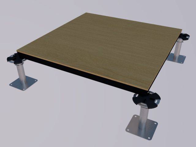 BEM600W - PSA MOB PS/SPU - Medium Grade Real Wood Edge Banded Panel - Raised Access Flooring Panel