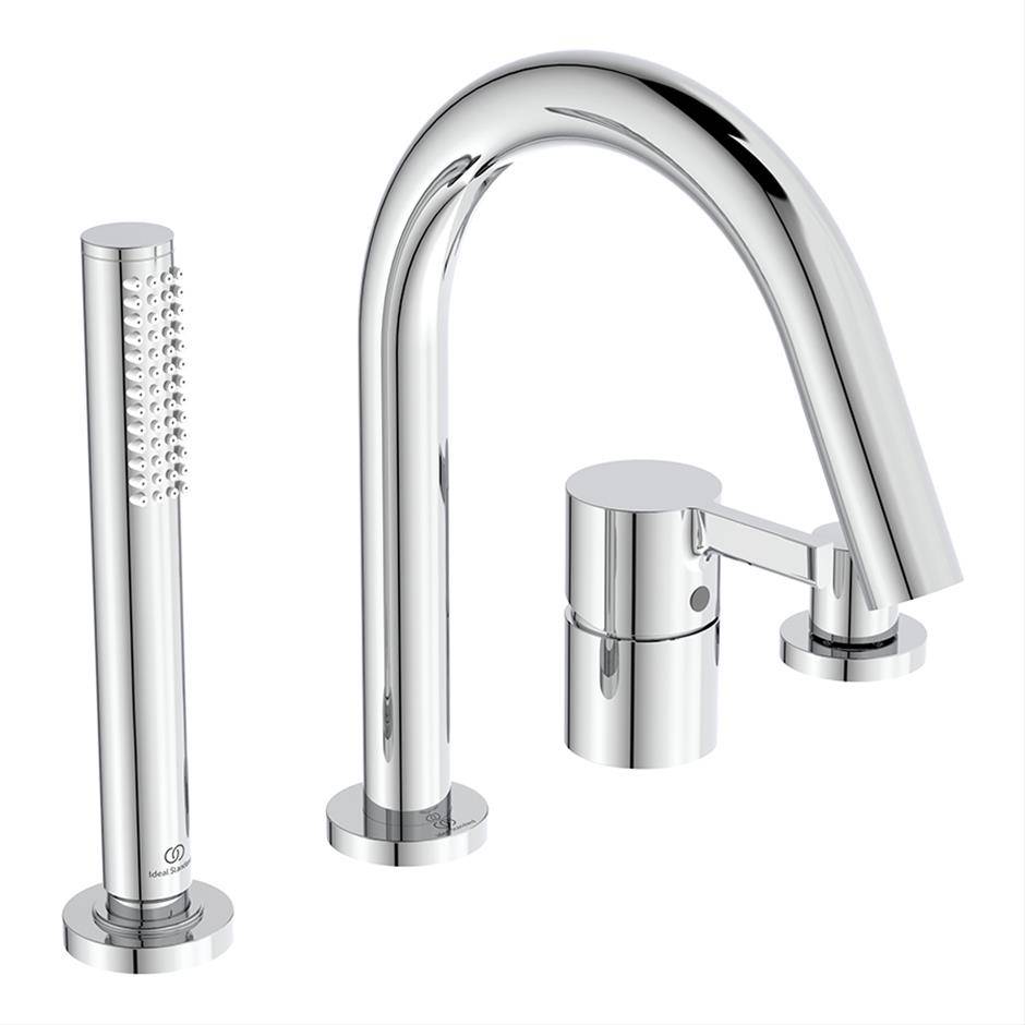 Ideal Standard Joy Single Lever 4 Hole Bath Shower Mixer