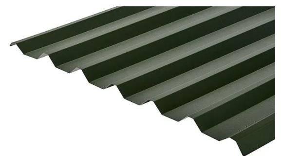 34/1000 Box Profile 0.5 PVC Plastisol Coated Roof Sheet - Trapezoidal Roof Sheet