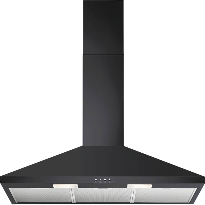 ELECTROLUX 90CM CHIMNEY HOOD, POWDER BLACK