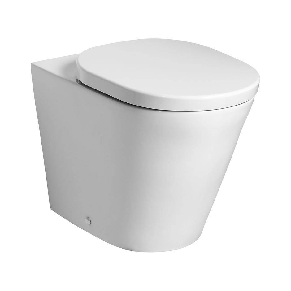 Mincio Back To Wall WC Suite with Aquablade technology