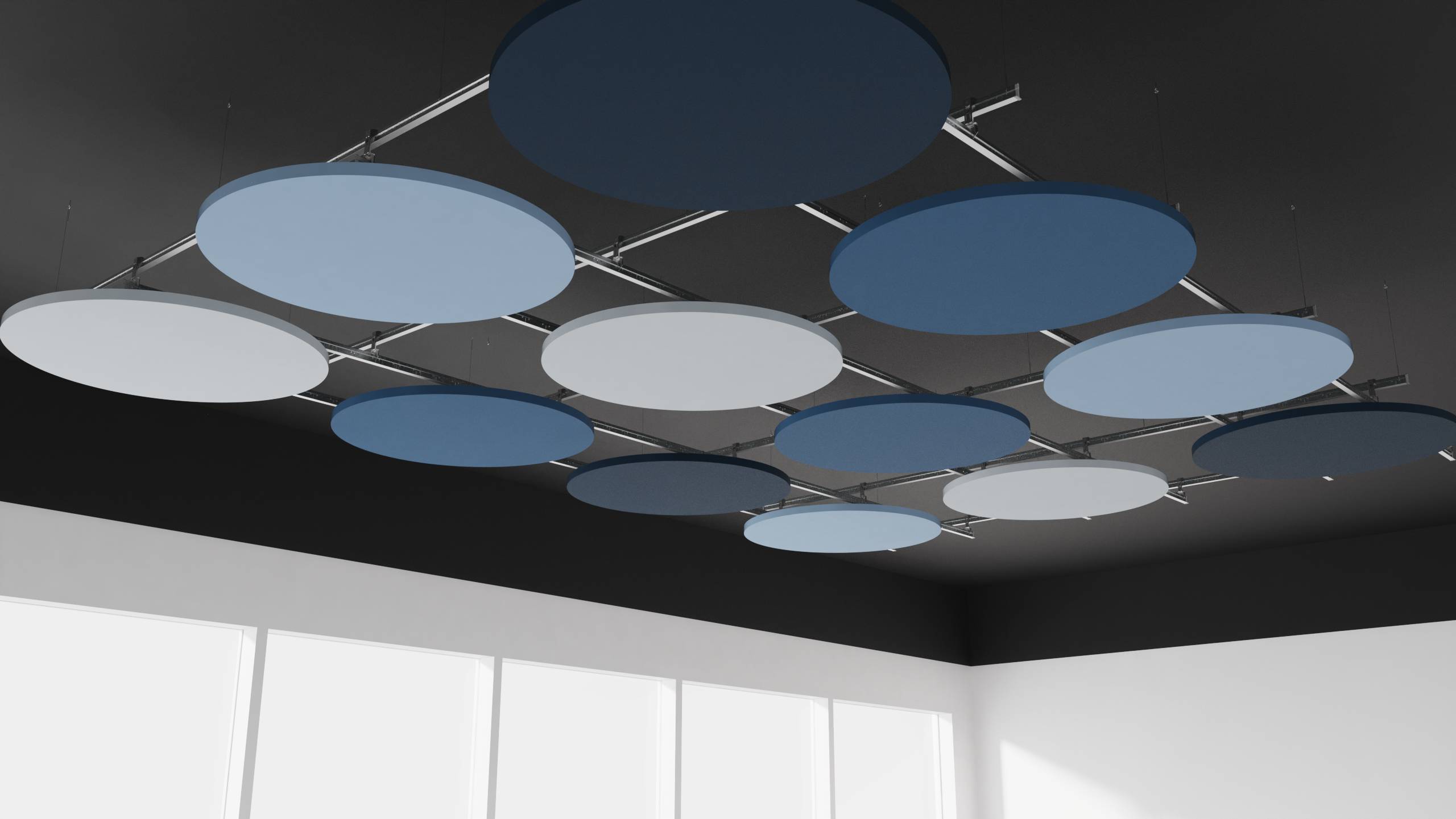 Sonify by Zentia – Sonify Canopy (Circle) - Ceiling System