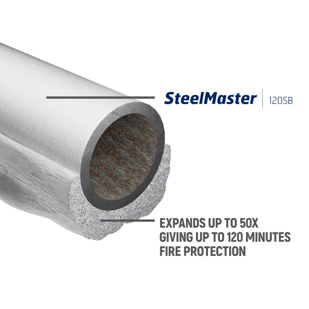 SteelMaster 120SB Protective intumescent coating