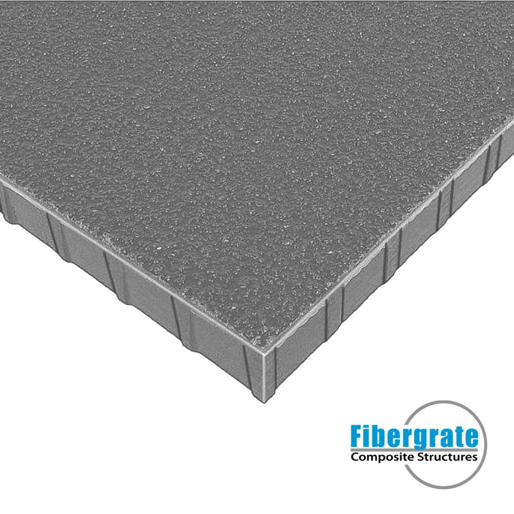 Fibergrate® Solid Top GRP Grating - Walkway Grating