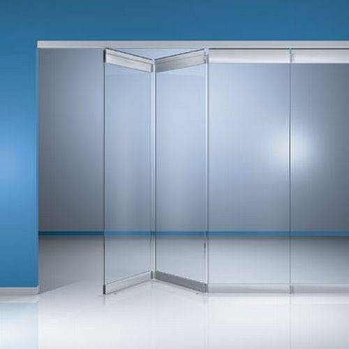 FSW-C Frameless Glass Sliding Folding Wall System